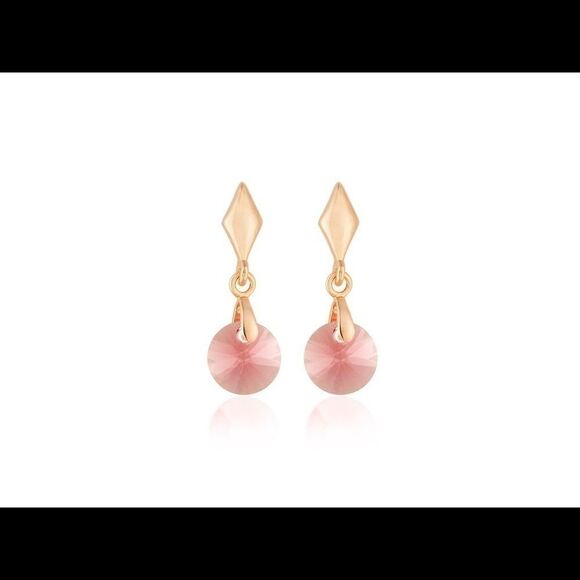 Swarovski authentic Crystals Rose gold plated - Picture 1 of 6